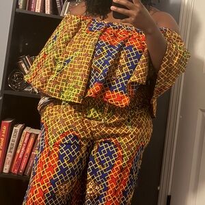 African Print Women's 2 Piece